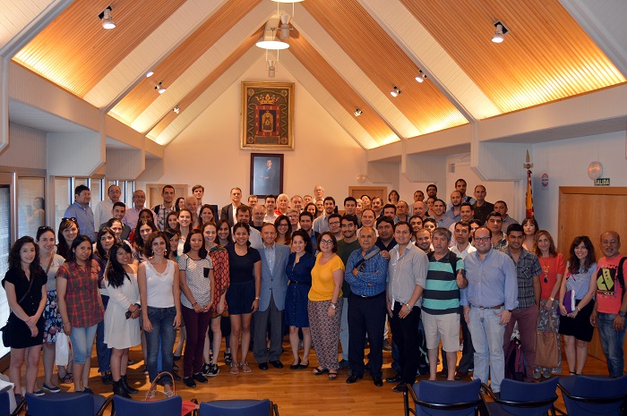 Nicolás Clavero recibe a los 82 alumnos participantes  en los Postgrados Iberoamericanos de la UCLM