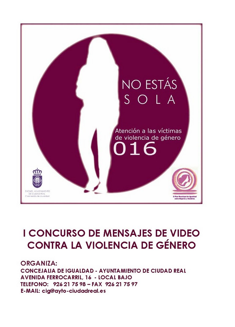 Concurso de Mensajes de Video contra la Violencia de Género