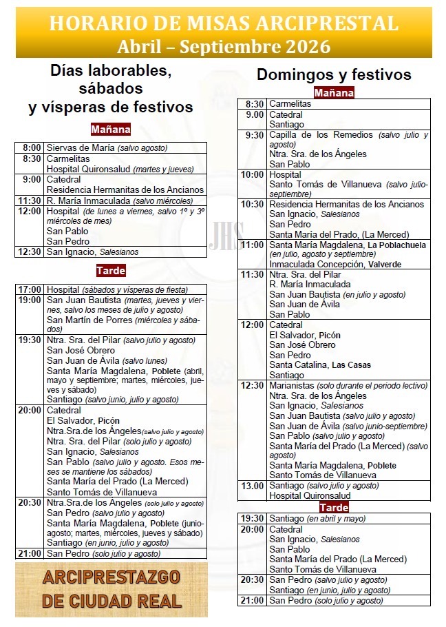 Horario