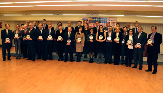 La alcaldesa Rosa Romero recoge el premio Empresarial Europeo