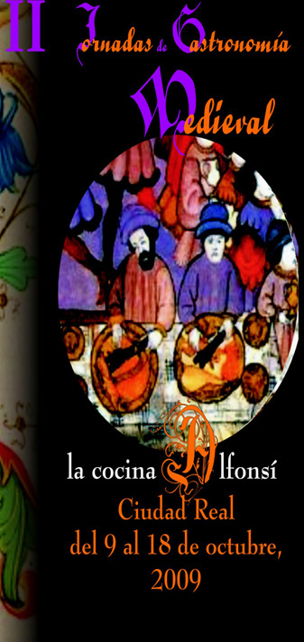 Cartel de las Jornadas de Gastronomía Medieval