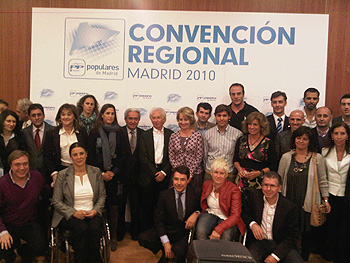 Rosa Romero durante la convención en Madrid